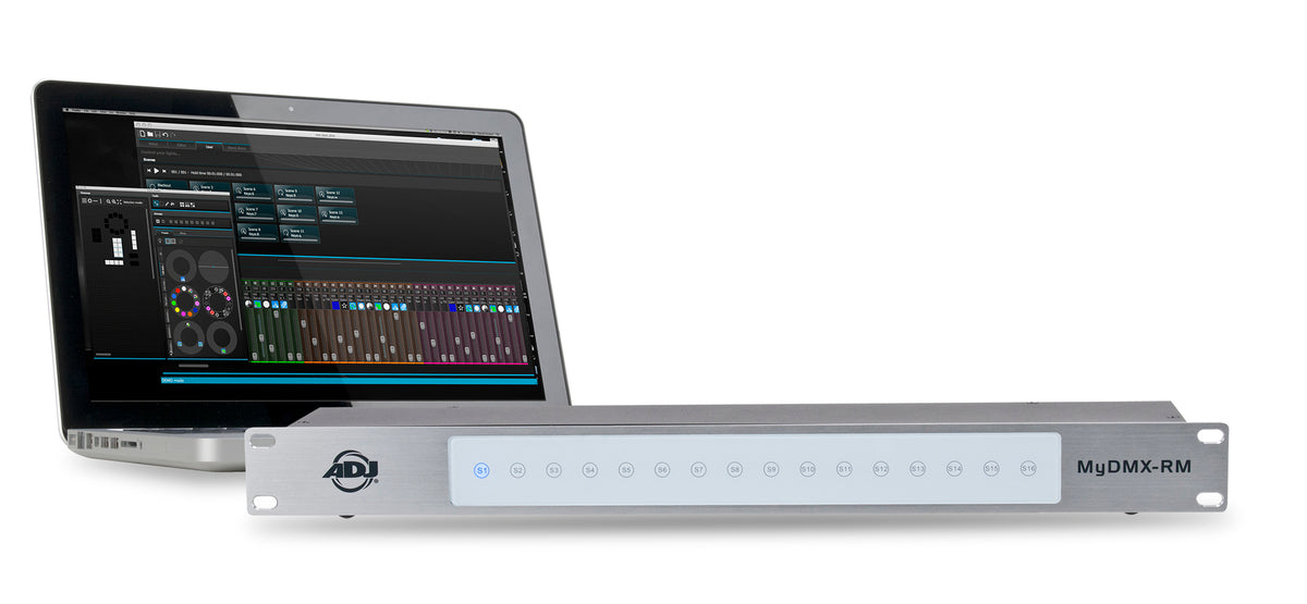 MYDMX-RM Rackmount DMX Lighting Control Device