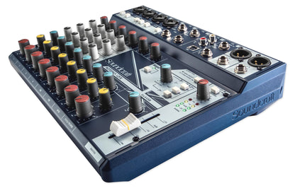 Notepad-12FX 12-Channel Analog Mixer With USB I/O And Lexicon Effects