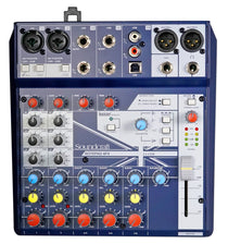 Notepad-8FX 8-Channel Podcast Mixer Podcasting Interface, USB & Effects