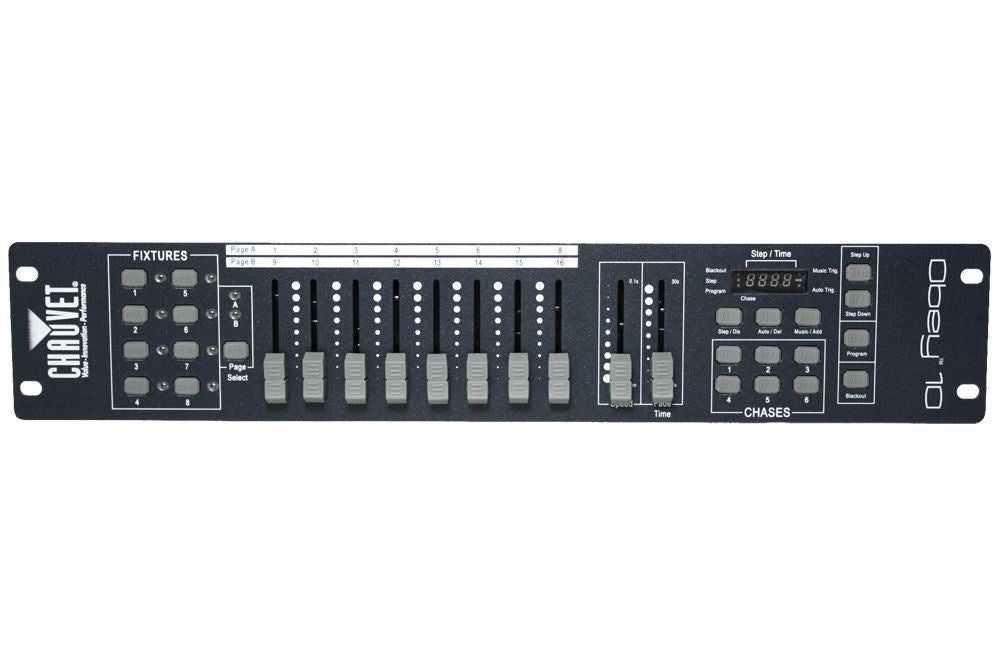 OBEY10 DMX-512 Rack Mount Light Controller