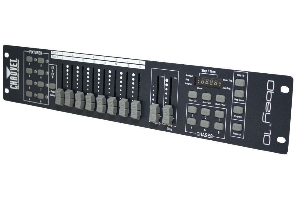 OBEY10 DMX-512 Rack Mount Light Controller
