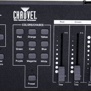 Chauvet Obey 4 Compact DMX-512 LED Wash Light Controller w/3 or 4 Channel Mode