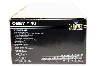 OBEY40 Universal DMX-512 Light Controller