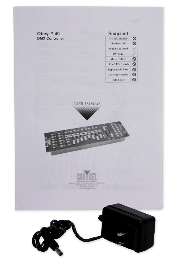 OBEY40 Universal DMX-512 Light Controller