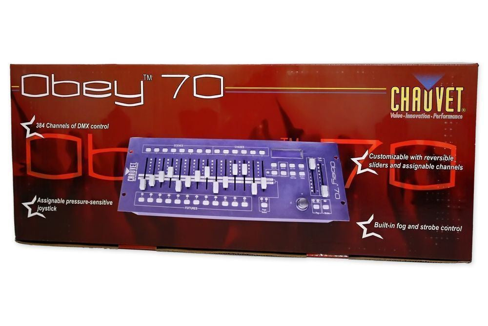 OBEY 70 Light/Fog DMX Lighting Controller