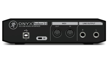 Onyx Producer 2.2 2x2 USB Audio MIDI Recording Studio Interface