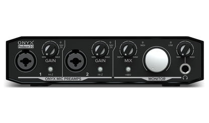 Onyx Producer 2.2 2x2 USB Audio MIDI Recording Studio Interface