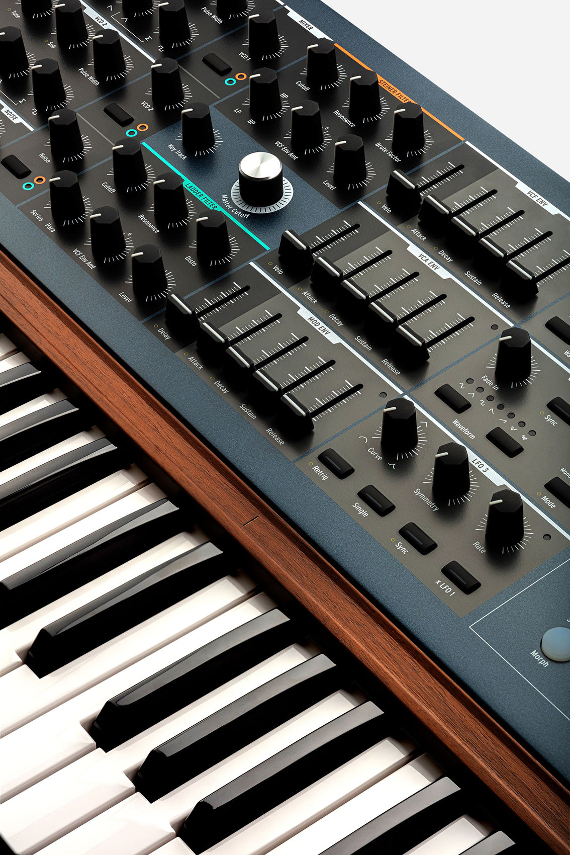 Polybrute USB MIDI 6-voice 61-Key Polyphonic Analog Morphing Synthesizer