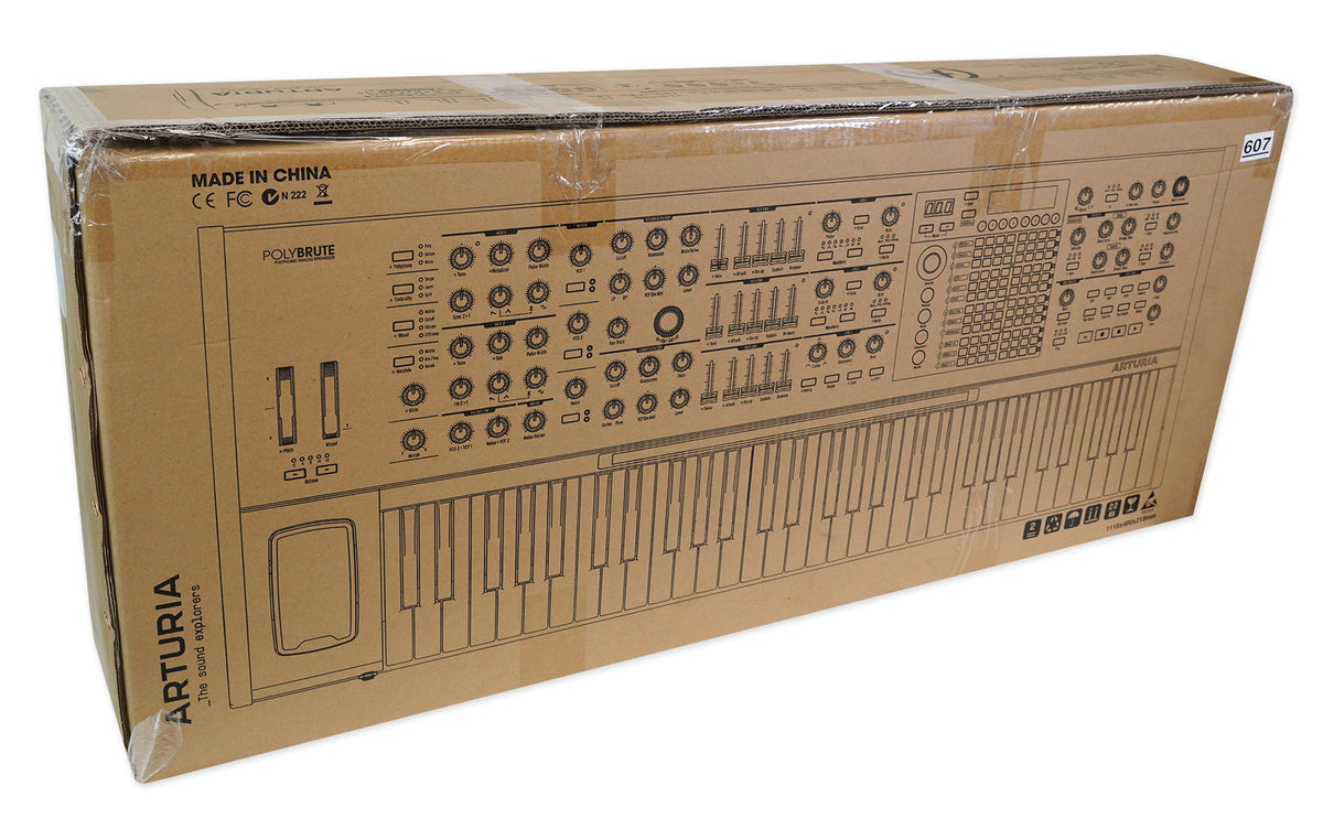 Polybrute USB MIDI 6-voice 61-Key Polyphonic Analog Morphing Synthesizer