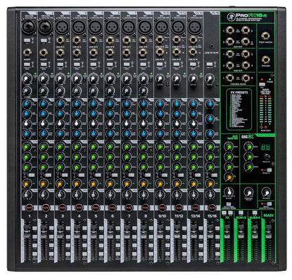ProFX16v3 16-Channel 4-Bus Professional Effects Mixer w/USB