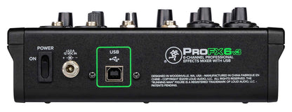 ProFX6v3 6-Channel Professional Effects Mixer w/USB