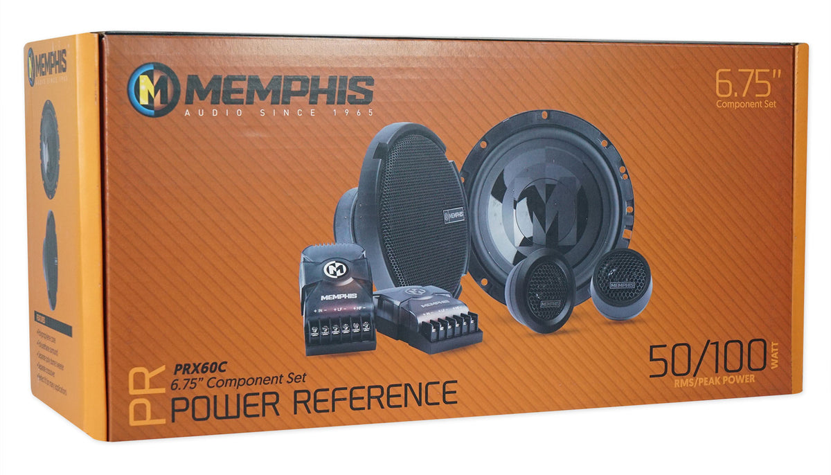 PRX60C 6.5" Component Car Speakers w/ Crossovers