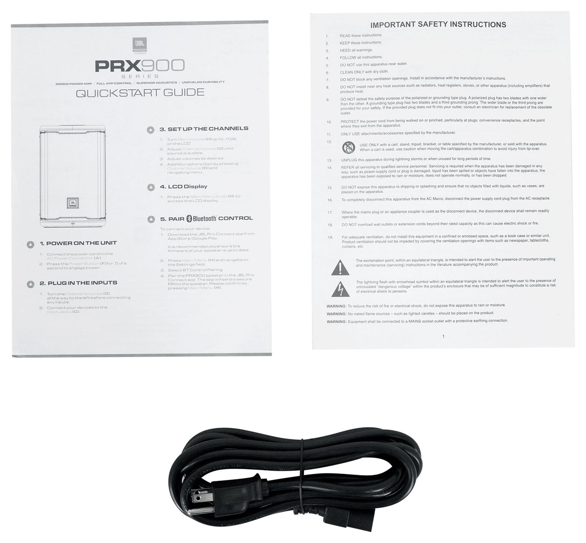 PRX908 8" Powered Two-Way PA Speaker