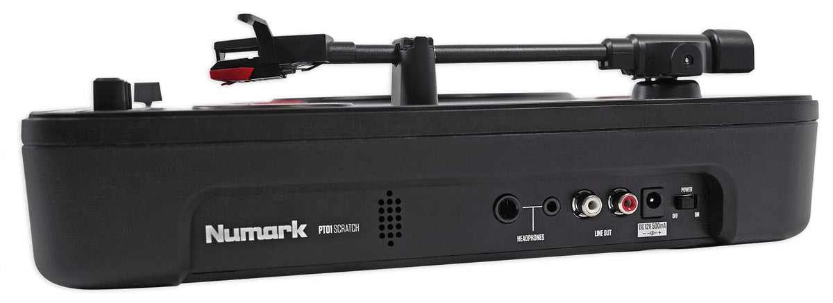 PT01 Scratch Portable DJ Turntable w/Scratch Switch+Speaker USB/AUX/RCA