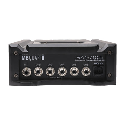 RA1-710.5 700W 5-Channel Car Amplifier with Bass Remote