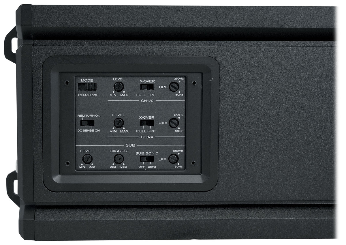 RA1-710.5 700W 5-Channel Car Amplifier with Bass Remote