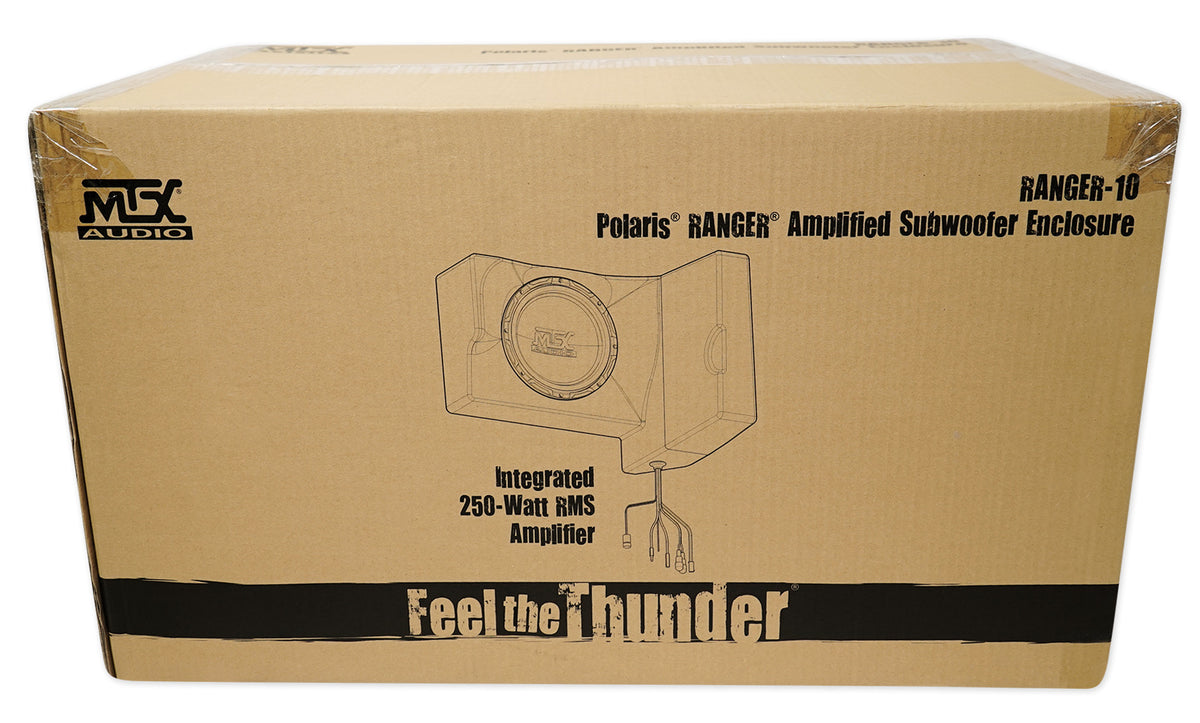 RANGER-10 Powered Under-Seat Subwoofer and Enclosure