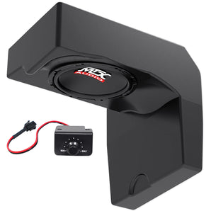 10" 500w Powered Under-Seat MTX Subwoofer+Enclosure For 2014-17 Polaris Ranger