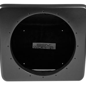 SSV Under Seat 10" Subwoofer Sub Box Enclosure for 2018 Polaris Ranger XP1000