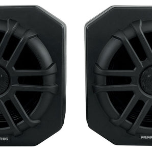 Pair Memphis Audio RNGR65FE18 75w RMS LED Speaker Pods For 2018+ Polaris Ranger