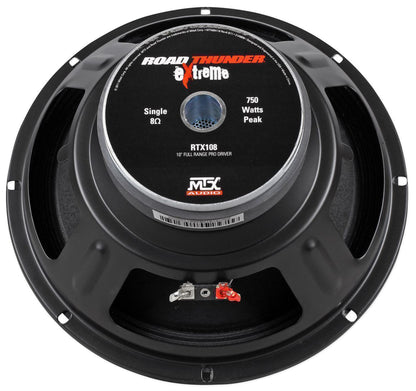 RTX108 10" Mid-Bass/Midrange Speaker