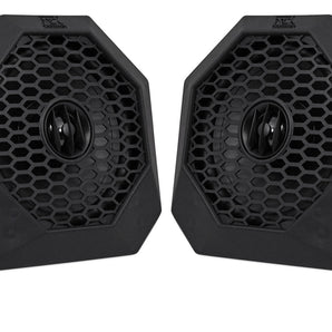 MTX RZRPOD65 6.5" 130w Dash Mount Roll Cage Roll Bar Speakers 4 Polaris RZR/UTV