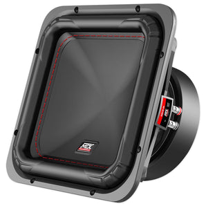 MTX S6510-44 10" 1000w Peak/500w RMS Square Subwoofer Car Audio Sub DVC 4-ohm