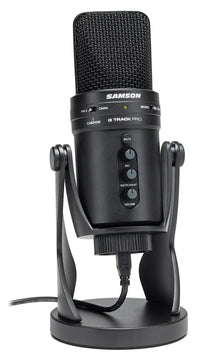 G-Track Pro Studio USB Condenser Microphone with Built-In Audio Interface