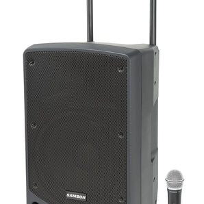 Samson Expedition XP312W-K 12" Portable PA Rechargeable Speaker w/Bluetooth+Mic