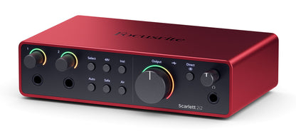 Scarlett 2i2 Studio 4th Gen Recording Interface + Headphones + Mic + Cable