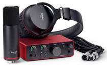 Scarlett Solo Studio 4th Gen Recording Interface + Mic + Pop Filter + Cable