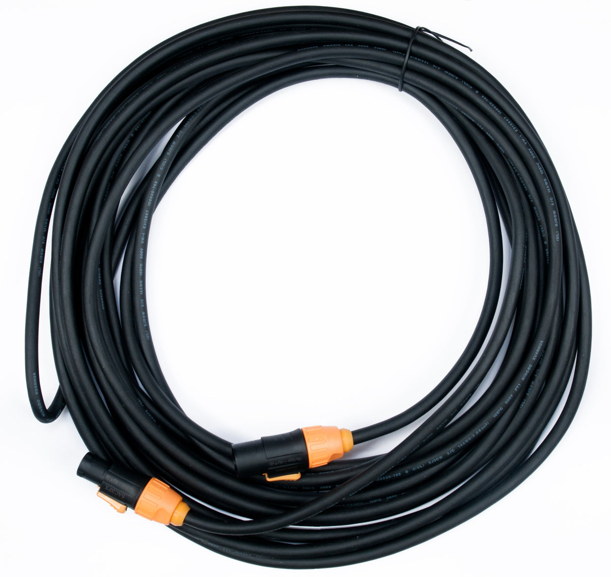 SIP178 IP65 Outdoor 50 Foot Male-Female Twist Lock Power Link Cable