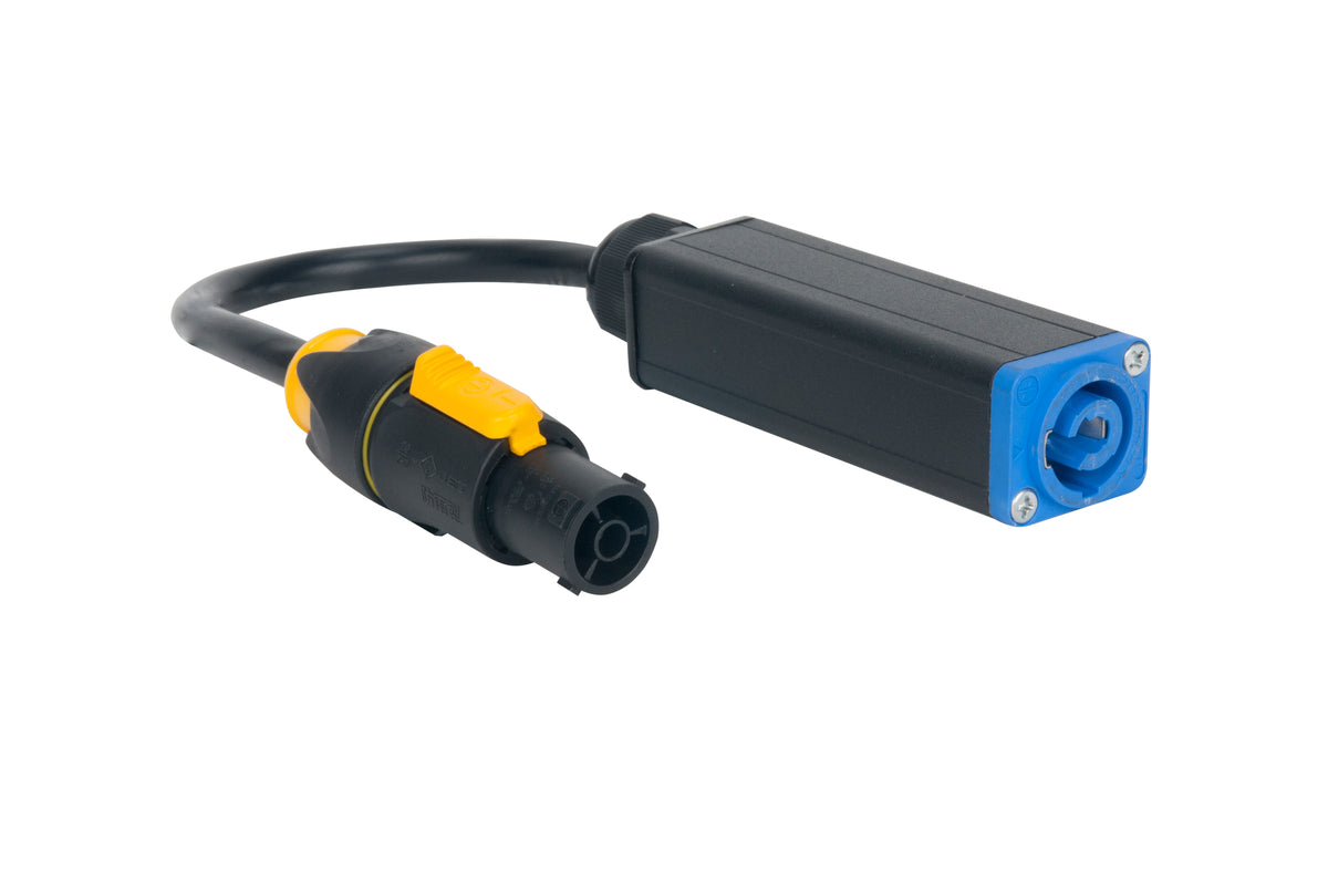 SIP1PCIA IP65 Outdoor 1 Foot 12 AWG Locking Power Cable Adapter