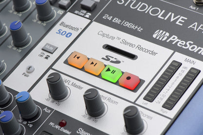 StudioLive AR12c 12-Channel USB Mixer