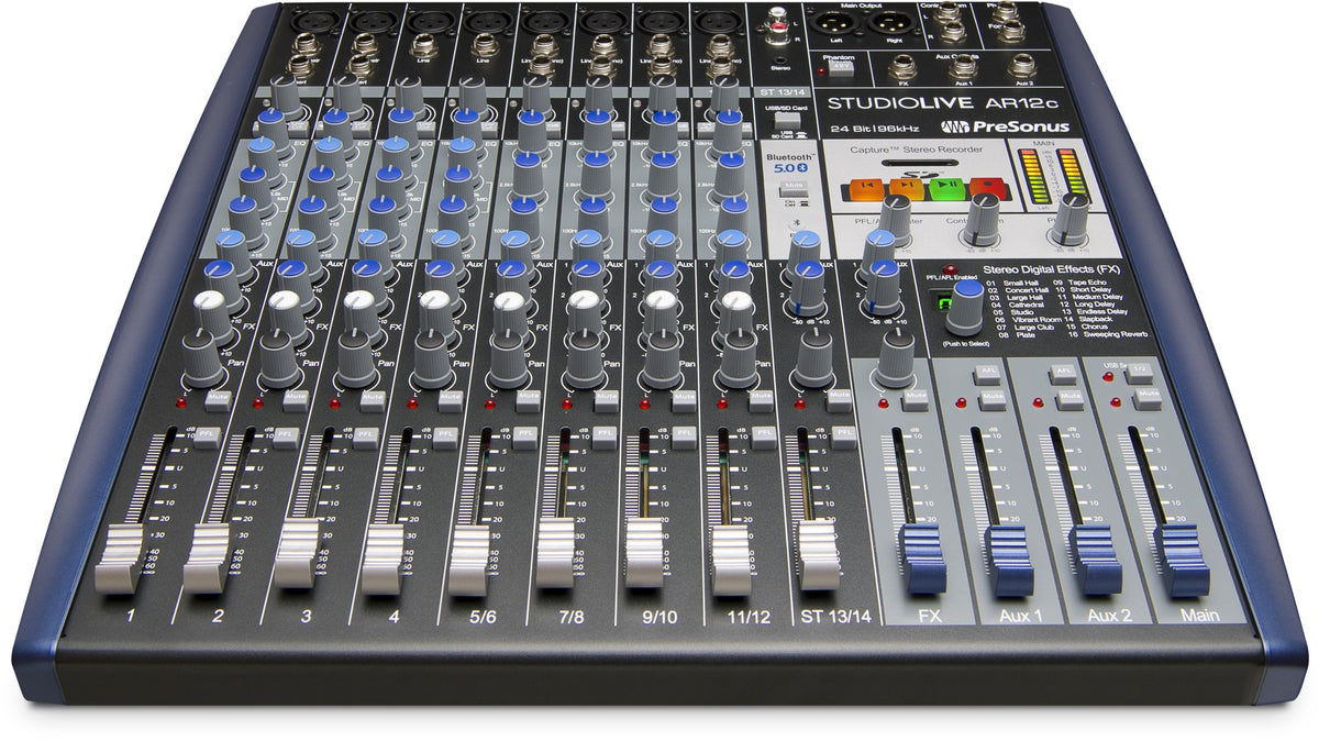 StudioLive AR12c 12-Channel USB Mixer