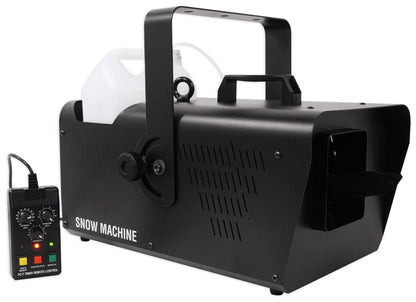 SM 250 Portable DMX Snow Machine with Wired Timer Remote