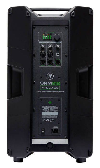 Mackie SRM212 V-Class 12” 2000 Watt Powered Active PA DJ Speaker w/Bluetooth