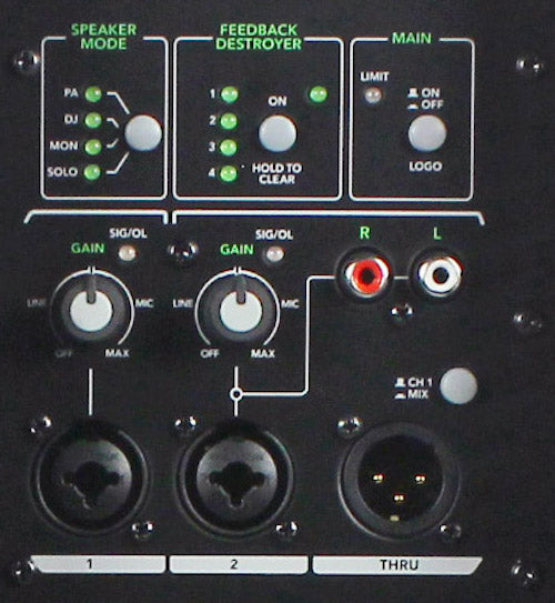 SRM350V3 1000 Watt 10" Powered Active PA Speaker With DSP