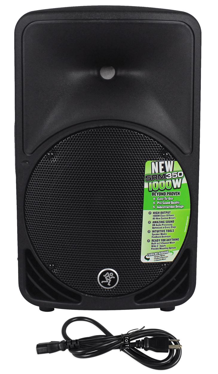 SRM350V3 1000 Watt 10" Powered Active PA Speaker With DSP