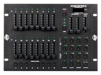STAGE SETTER 8 16-Channel DMX Controller For Par Cans+Fog Machine