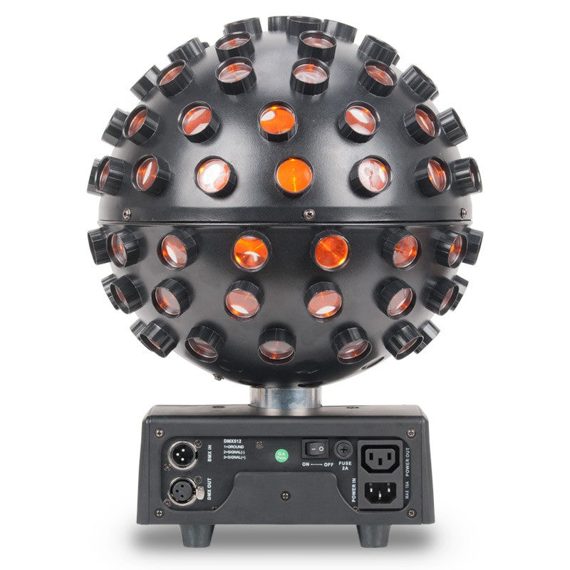 Starburst LED Sphere Multi Color Shooting Beam Lighting Effect