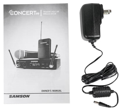 Concert 99 Presentation Wireless LM10 Lavalier Microphone System D-Band