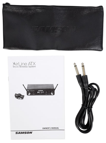 AirLine AWX Wind Instrument Wireless Horn Microphone, 470 to 494 MHz