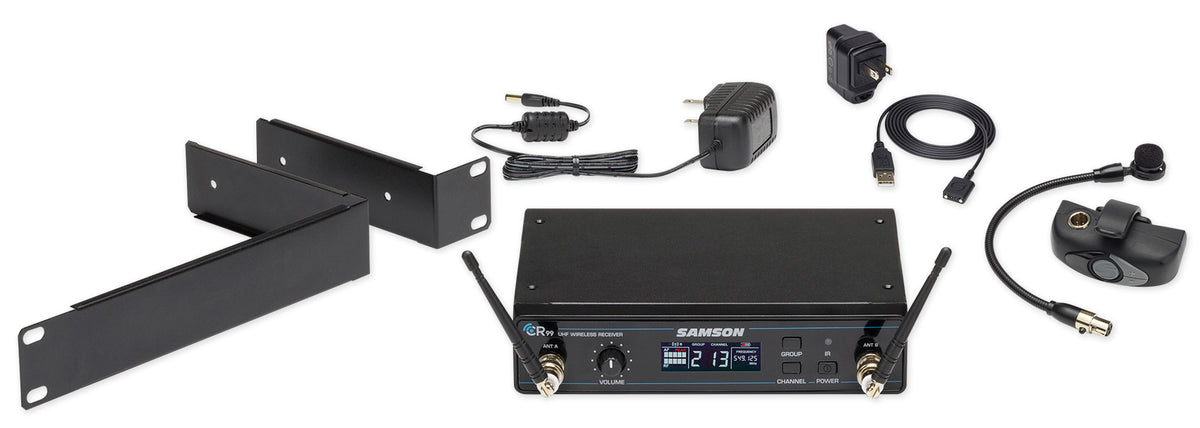 AirLine AWX Wind Instrument Wireless Horn Microphone, 470 to 494 MHz