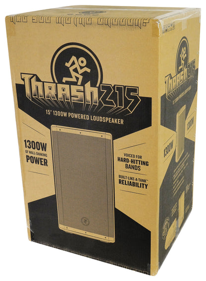 Thrash215 15" 1300W Powered Active DJ PA Speaker