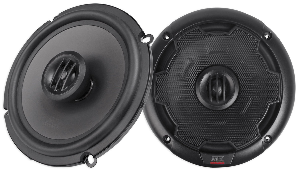 Thunder THUNDER65 6.5" Coaxial Car Speakers (Pair)