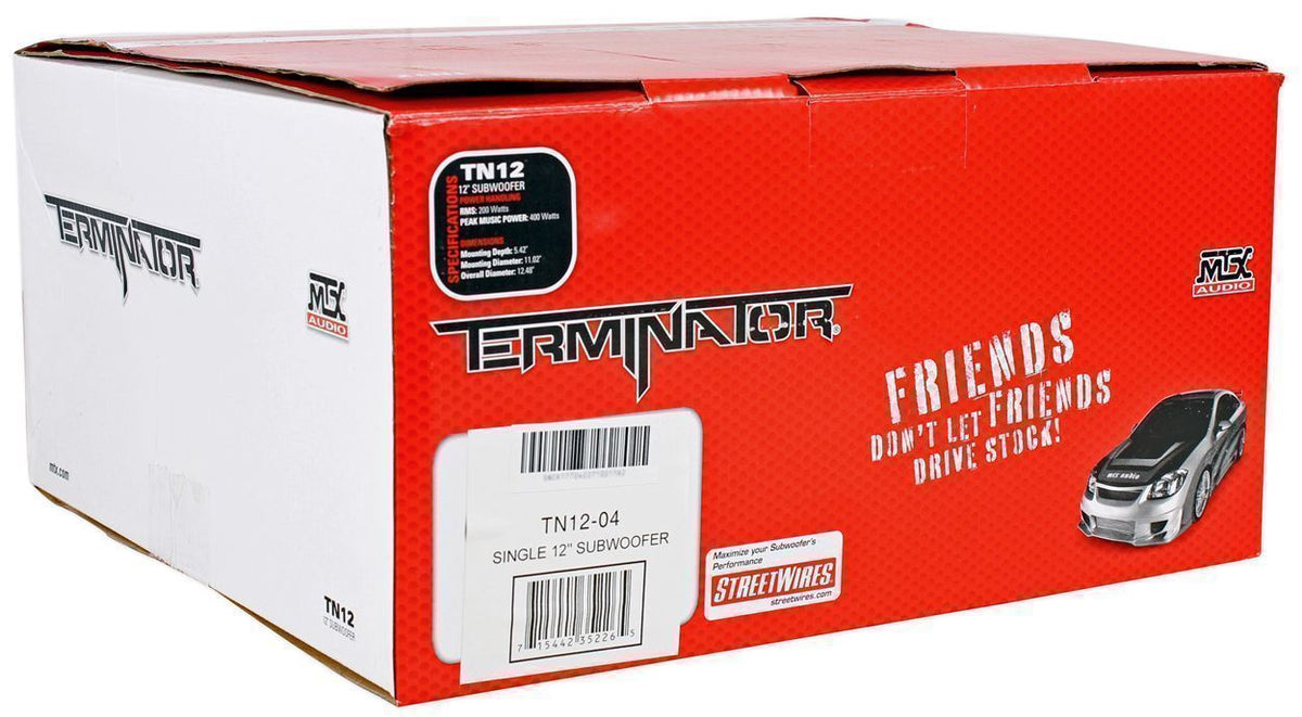 Terminator TN12-04 12" Subwoofer
