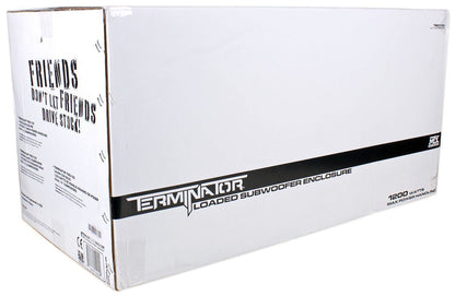 Terminator TNE212D Dual 12" Subwoofers + Sealed Sub Box