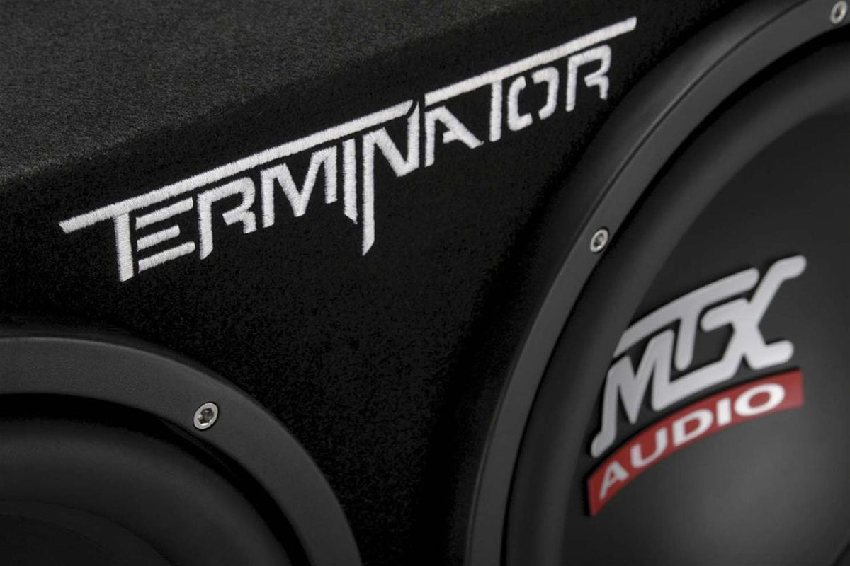 Terminator TNE212D Dual 12" Subwoofers + Sealed Sub Box