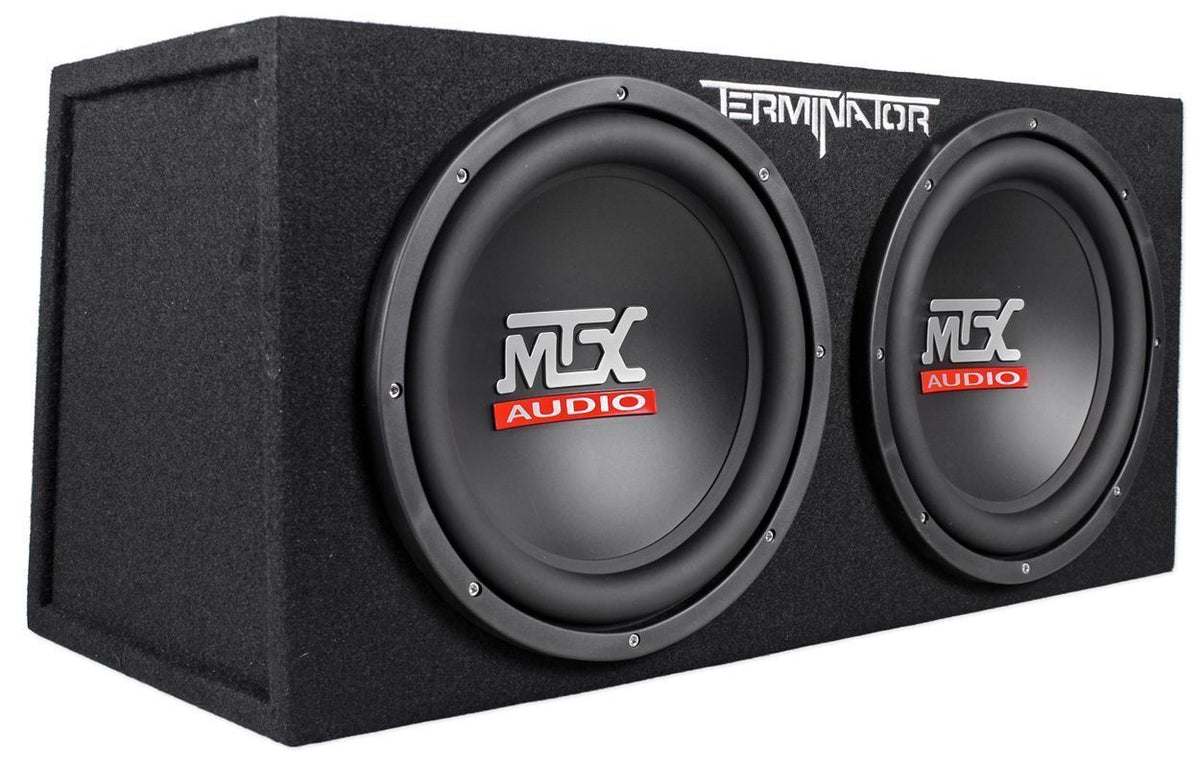 Terminator TNE212D Dual 12" Subwoofers + Sealed Sub Box